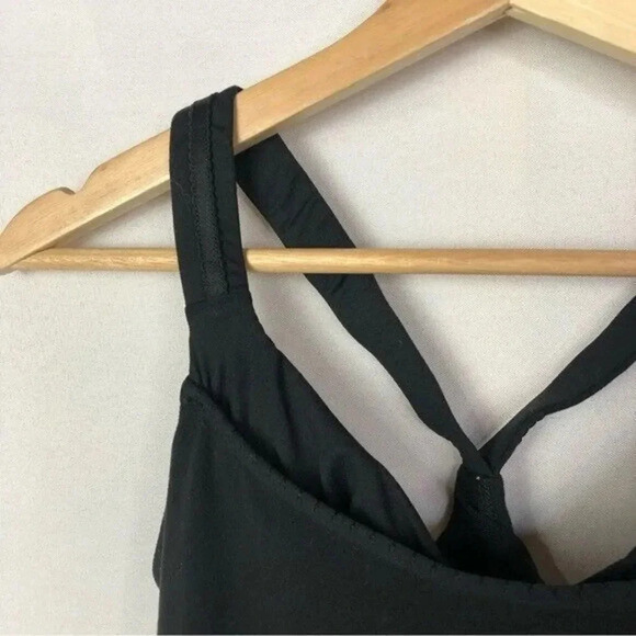 Lululemon Cross My Heart Black Athletic Tank Top 8 - Picture 5 of 5